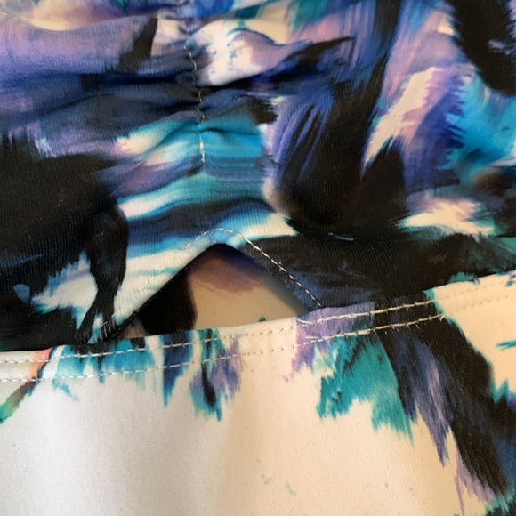 FABLETICS WATERCOLOR SPORTS BRA - Picture 3 of 7